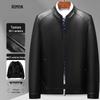 Romon Men's Genuine Sheepskin Leather Jacket