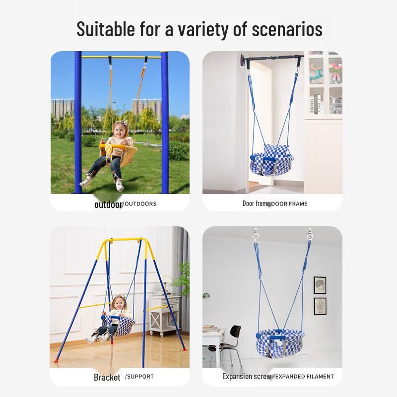 Kids' Indoor Swing and Hammock Set