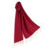 60th Birthday Cashmere and Silk Wine Gift Boxed [Pashmina Collection] Gift, Scarf, Red, 30x170cm,