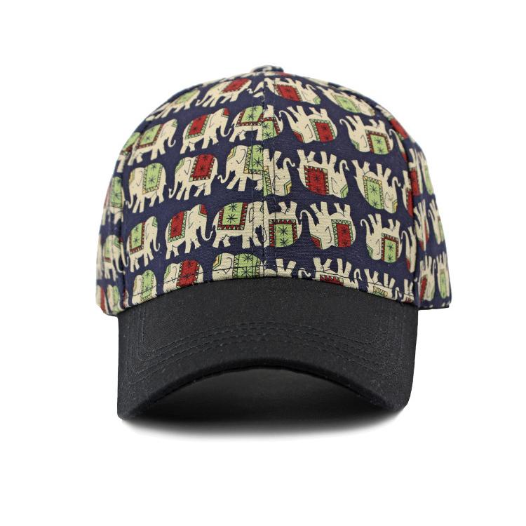 Бейсболка унисекс с твердым верхом и принтом