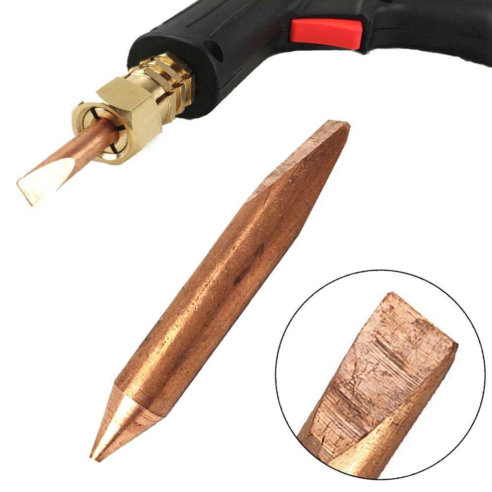 Медная шпилька для точечной сварки, наконечники для точечной сварки с острой головкой, сменный электрод, стержень, ремонт листового металла