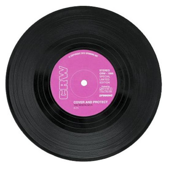 6 шт. подставка для пластинок, легко чистящиеся, легкие подставки для дисков в стиле ретро для домашнего ресторана, бара, вечеринки