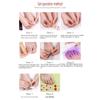 Semi Cured Gel Toe Nail Strips Long Lasting Nail Polish Strips Salon Gel Nail Sticker Nail Art Wrap Decoration for Women
