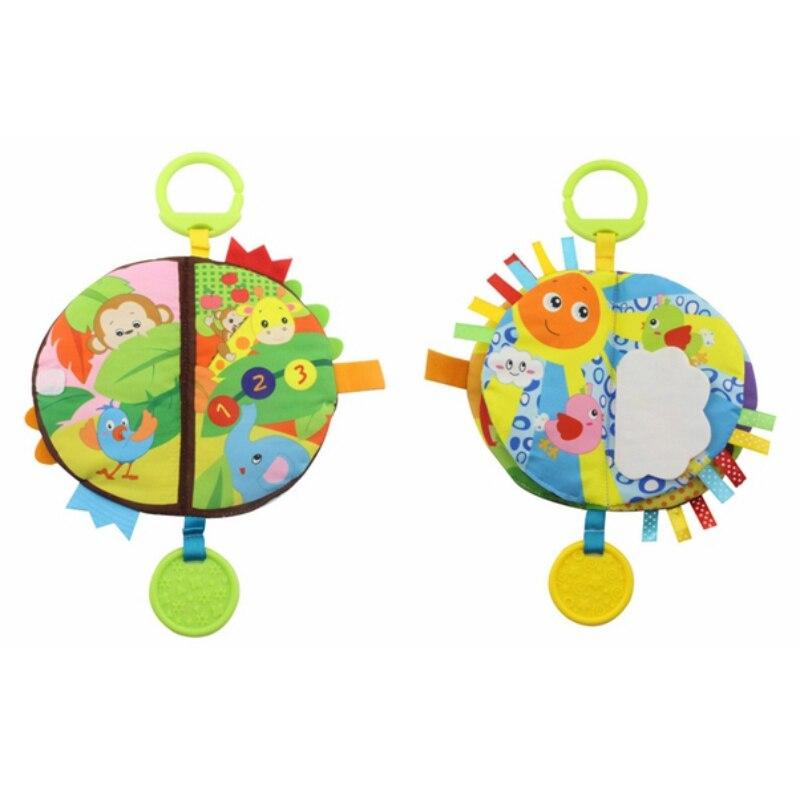 Детские тканевые книги, игрушки для раннего образования, мятая тканевая книга для малышей, младенцев и детей, идеально подходит для детского душа