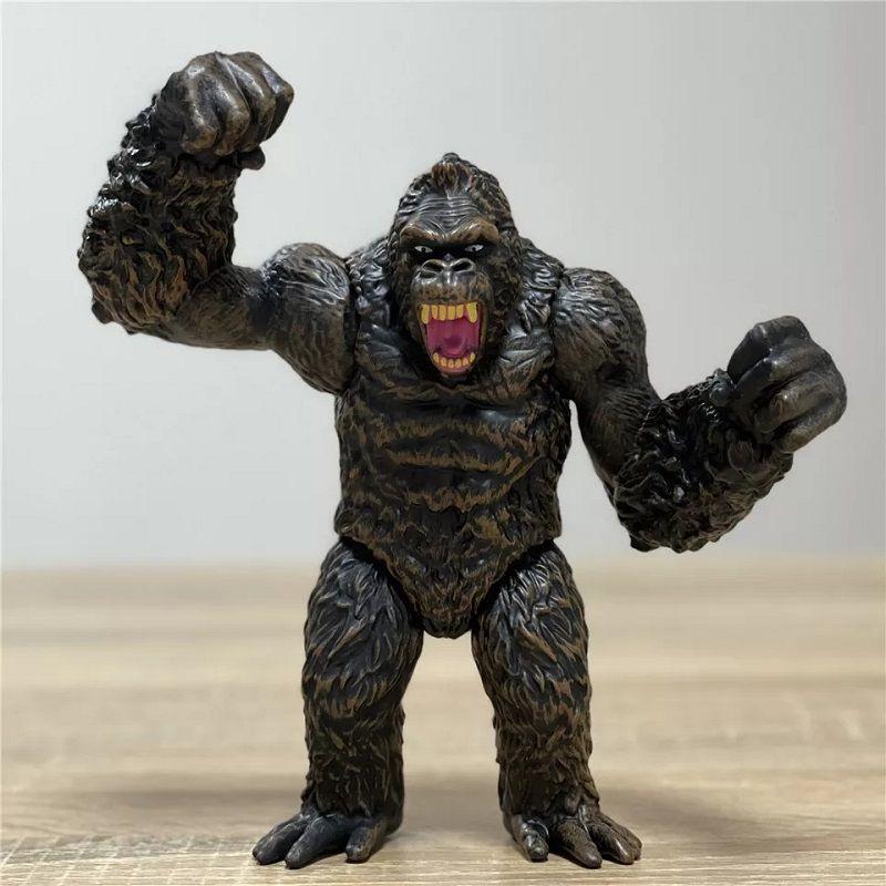 Original Bandai Shm King Kong Gorilla Model Toys Remarkably Crafted Action Figure For Playtime Fun