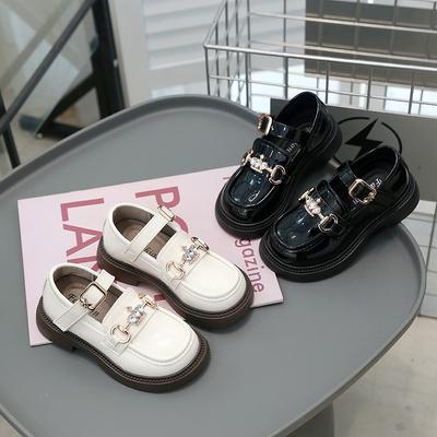 Весна Новая Мода Девочки Повседневная Удобная Износостойкая Мягкая Подошва Кожаная Обувь