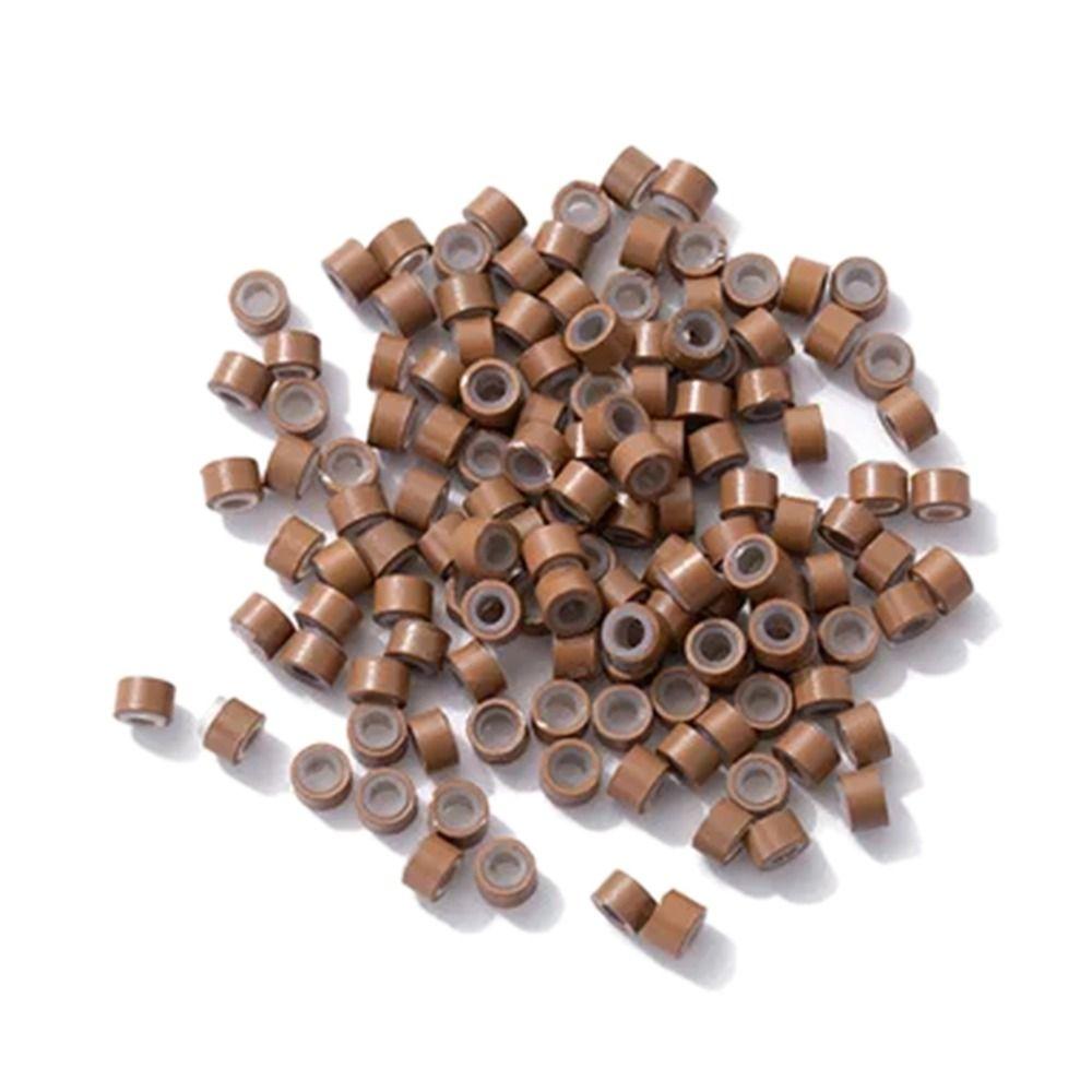 500pcs Silicone Nano Ring Micro Beads 5 Colors Micro Hair Extensions Rings  Dreadlock