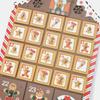 Wooden House Christmas Calendar With 24 Numbered Drawers For Storage Candy Chocolate Jewelry Gifts Holiday Decoration