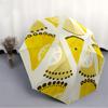 1pc Lemon Slice Pattern Automatic Open, Sturdy Iron Frame, Compact Folding Design, All-Season Portable Umbrella for Women & Men, Outdoor Umb