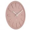 Interval Minimalist Wall Clock 30cm - Pink