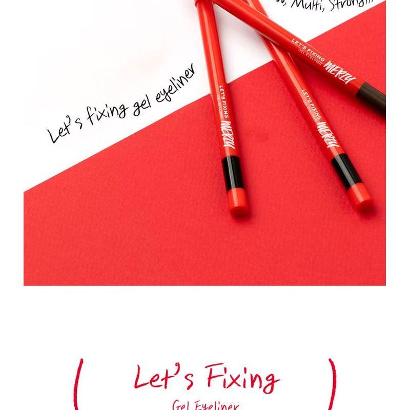 MERZY - Let's Fixing Gel Eyeliner - 2 Colors