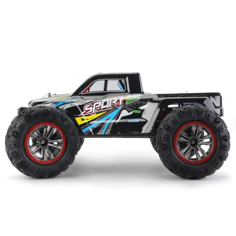 1:10-канальный полнопропорциональный радиоуправляемый монстр-трак 4WD, высокоскоростной 45 км/ч, 2,4 ГГц, внедорожный гусеничный автомобиль с аккумулятором 7,4 В для любителей