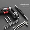 Rechargeable Multifunction Electric Screwdriver and Drill Set