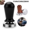 51/53/58mm Coffee Powder Press Flat Bottom Espresso Distribution Tool Coffee Tamper  Cafe Use