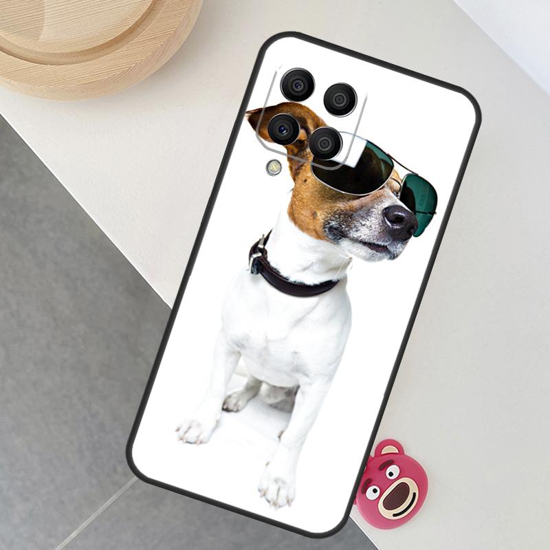 Jack Russell Terrier Dog Case For Samsung Galaxy M14 M34 M54 M33 M21 M31 M16 M36 M56 M53 M13 M12 M32 M52 M15 M55 M35