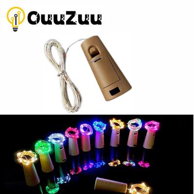 2 шт., 1 м/2 м/3 м, медная проволока, батарейный отсек, гирлянда, светодиодное свадебное украшение для украшения дома, фея для украшения вечеринки, гирлянда