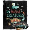 Magical Creatures Chibi Blanket