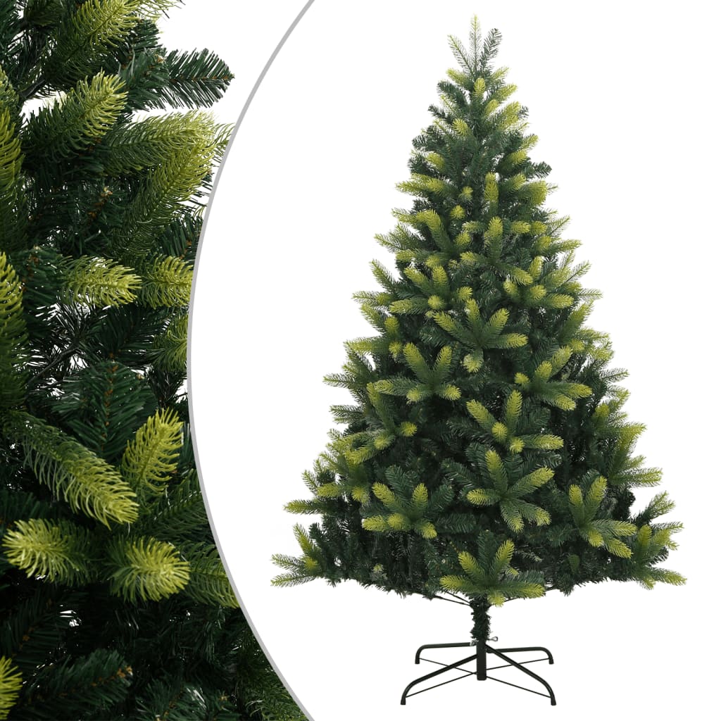 Vidaxl Sztuczna Choinka Zawiasowa Ze Stojakiem, 150 Cm
