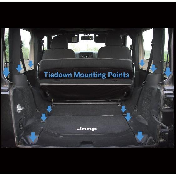 Привязное D-образное кольцо, пряжка, крючок для Jeep Wrangler TJ JK JL Gladiator JT 4XE 1997-2023, 2/4 двери, салон автомобиля