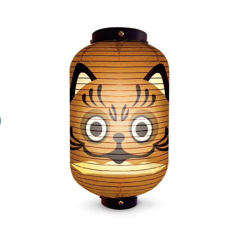 Waterproof Japanese Style Hanging Lantern Sashimi Sushi Pub Bistro Restaurant Izakaya Lantern Party Decor Grimace Lantern