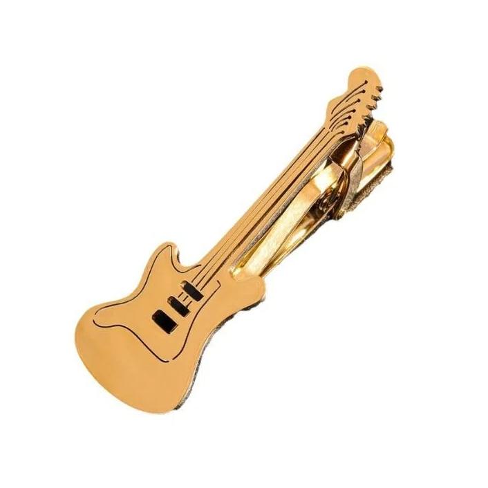 Инструмент Ноты Галстук Булавка Скрипичный ключ Фортепиано Пряжка для галстука Гитара Зажим для галстука Концертные аксессуары