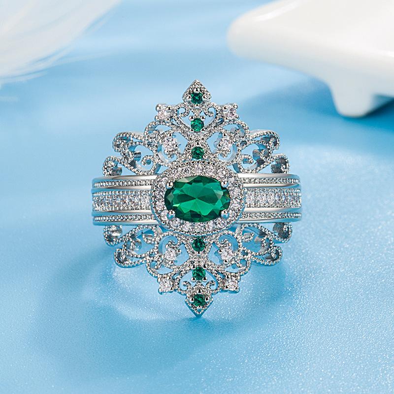 Классическое кольцо Lindon из медного сплава с цирконием, женские ювелирные изделия, свадебный подарок для вечеринки