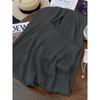 Women's High-Waisted Wide-Leg Casual Floor-Length Pants - Spring/Summer, Loose, Versatile, Petite, Thin, and Drapey