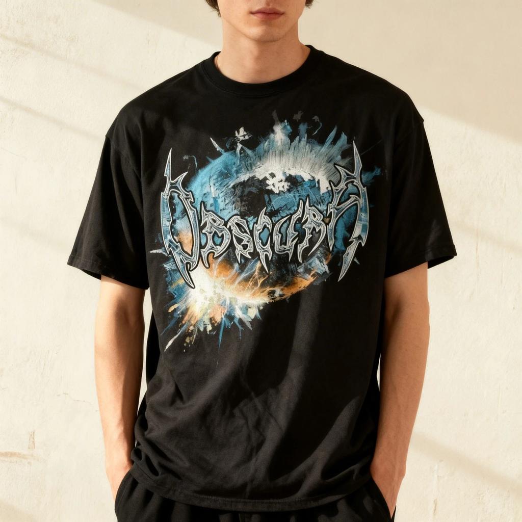 Футболка Obscura Band Cosmogenesis Death Metal Tour S-5XL