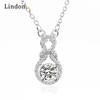Женское ожерелье Lindon, кулон из медного сплава, циркон, модный подарок