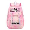 Kuromi School Backpack Girls Teens Lightweight Large Capacity 13-inch Laptop Compatible Nylon Daypack