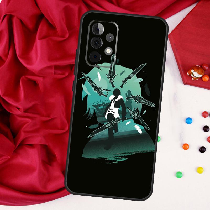 Постер Final Fantasy Для Samsung Galaxy A52 A32 A22 A54 A14 A16 A26 A36 A56 A55 A35 A05 A06 A15 A53 A33 A13 Чехол