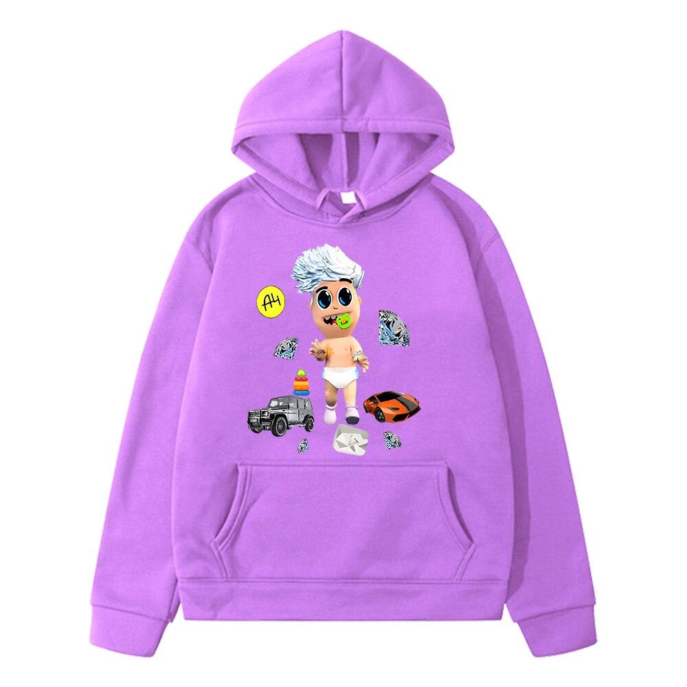 Толстовка Merch A4 с принтом ягненка в стиле аниме, осенний свитшот y2k sudadera, флисовый пуловер, повседневная куртка, толстовки с капюшоном Vlad A4, детская одежда для девочек