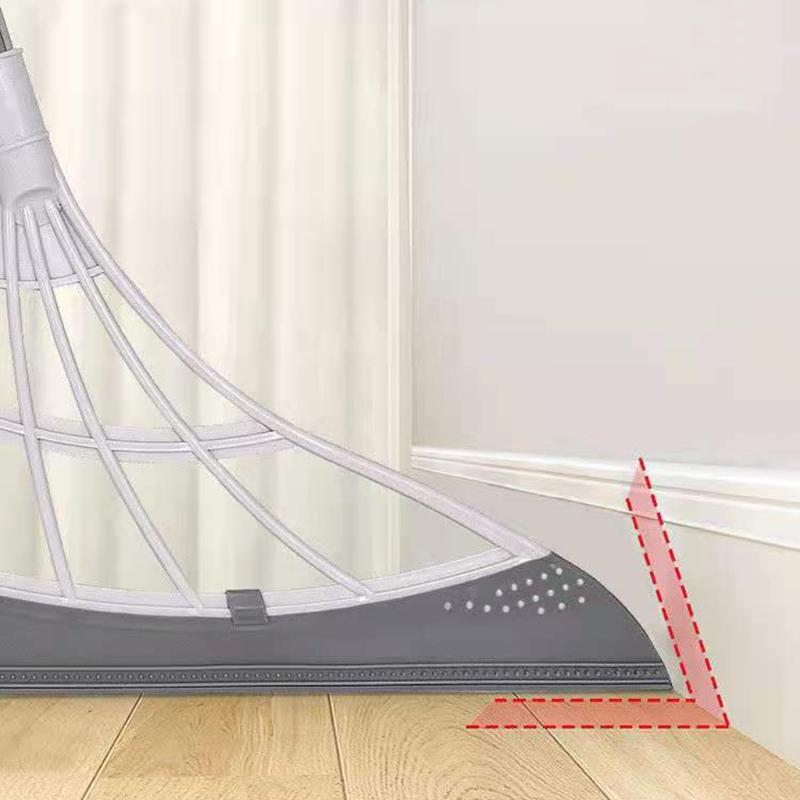 1 шт. Прочный материал PP высокой плотности Экономия места 2-в-1 Подметальная машина Легко сушить Легко чистить Нескользящая ручка