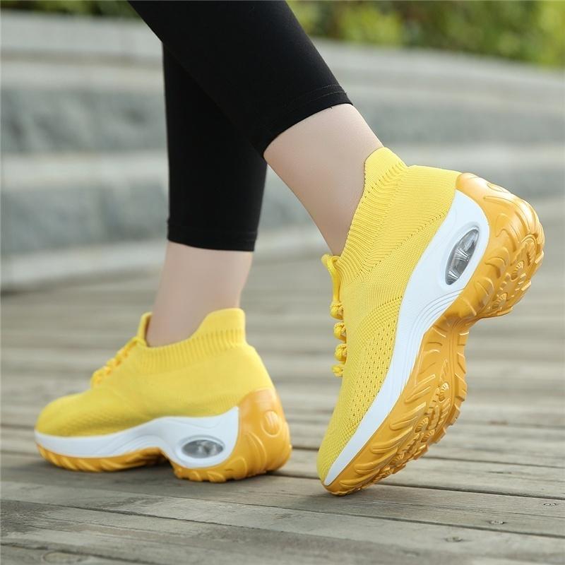 Женские кроссовки, модная повседневная обувь, спортивные кроссовки для бега, женские дышащие туфли на воздушной подушке, легкая женская обувь для фитнеса