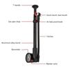 Portable Mountain Bike Shock Pumps 300PSI High Pressure Bike Tire Pumps for Fork & Rear Suspension Shock Absorbers