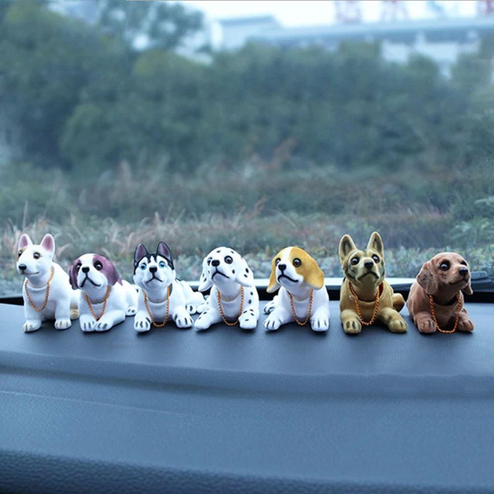 Shepherd St Bernard Nodding Puppy Doll Car Dog Ornament Shake Head Dog Simulation Car Dog