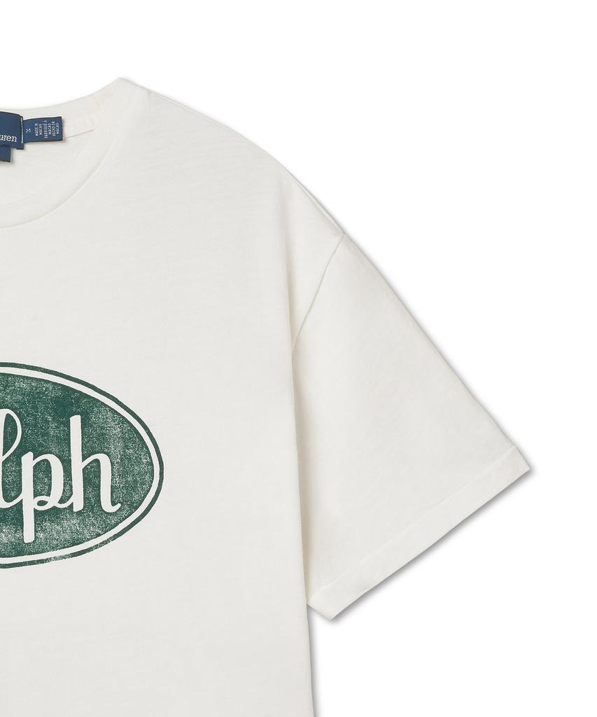POLO RALPH LAUREN [Рабочая капсула] Классический крой Футболка Ralph - Белый