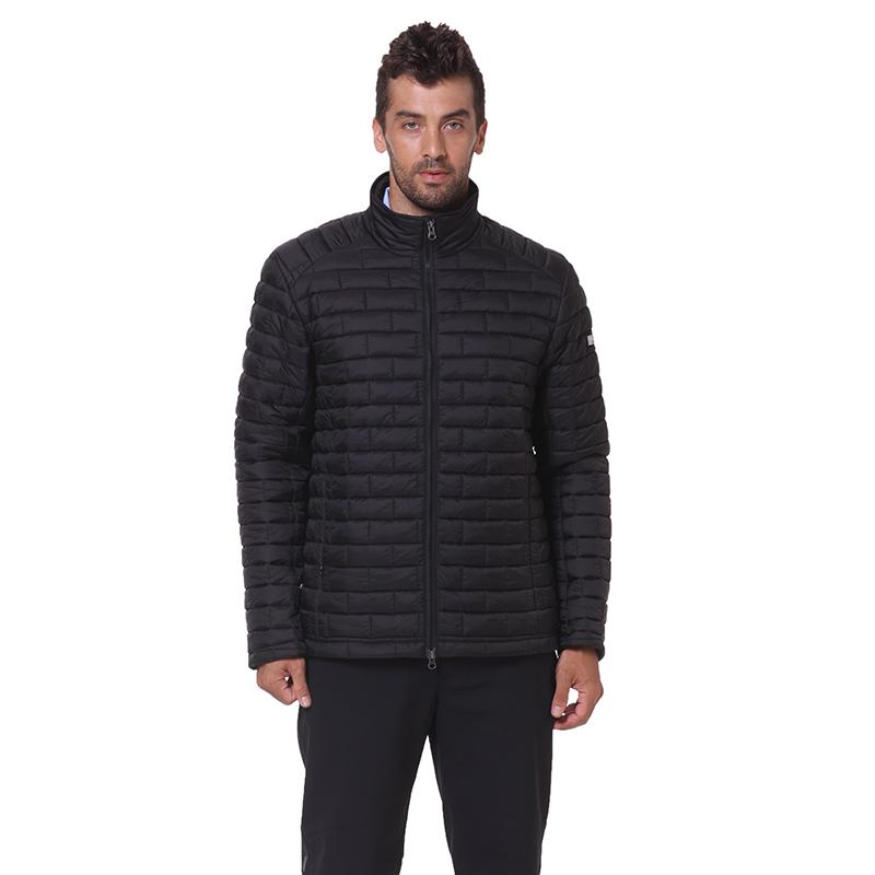 Men Jacket Spring Thin Cotton Padded Jacket Ultralight Puffer Jacket Men Autumn Men Coat Stand Collar