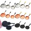 Mini Dollhouse Playing House Frypan Model Simulation Saucepan Miniature Cookware Doll Accessories