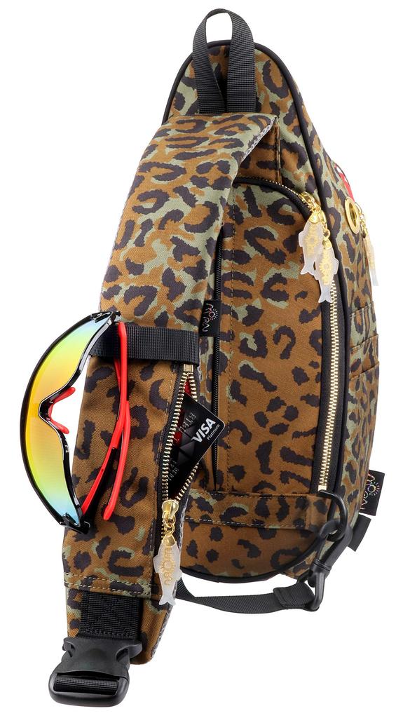 Сумка-слинг Shark Leopard CAM [Morn Creations] SK-429