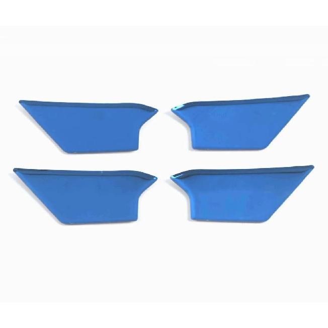 Нержавеющая сталь, автомобильная внутренняя дверная ручка, наклейки на чашу, аксессуары, подлокотник, 4 шт. для Volkswagen VW Tiguan L 2022 2023 2024