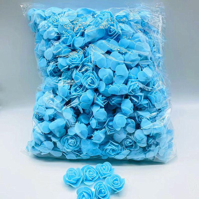 Декоративный элемент в виде розы из пены с прочным ПВХ для празднования, домашнего декора и фотореквизита