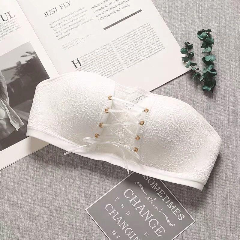 Кружевной бюстгальтер пуш-ап без бретелей Viala B - Без косточек, регулируемый, сексуальный дизайн спинки, нижнее белье для маленькой груди