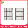 Fit For Clever and Clean L-Series 707 Robot Vacuums Roller Side Brush Hepa Filter Mop Cloths Spare Part Accessory Replacement