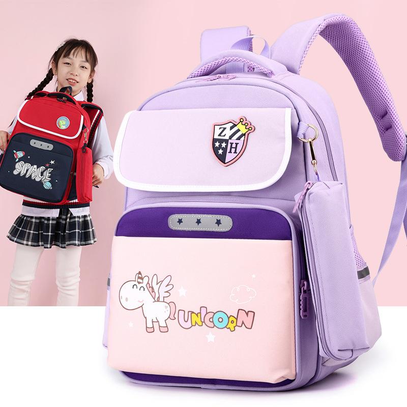 New Schoolbag for Primary School Students Lightweight Children Versatile Backpack for Children Toddler Girls Boys