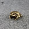 Lucky Rich copper toads frog Golden toad Animal solid copper Statue Animal mascot Decor Home Pure copper Carving Car Decorations