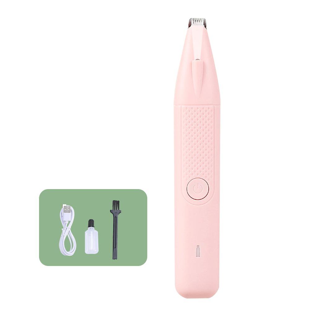 Electric Electric Dog Cutter with Led Light Cat Grooming Trimmer Pet Foot Hair Trimmer Dog Cat