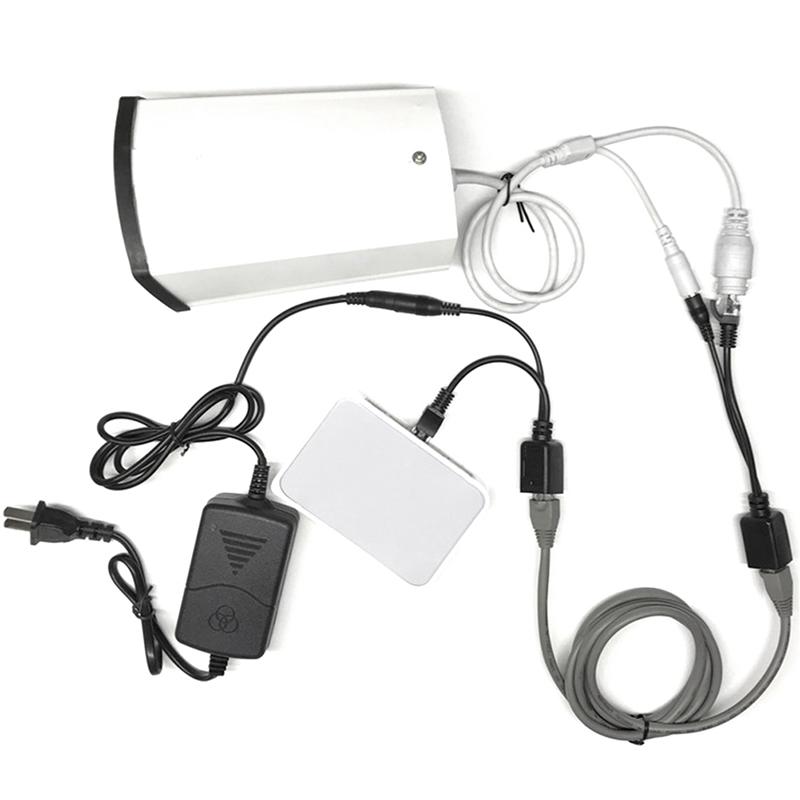 1 пара Poe-кабелей, пассивный адаптер питания через Ethernet, кабель-разветвитель Poe