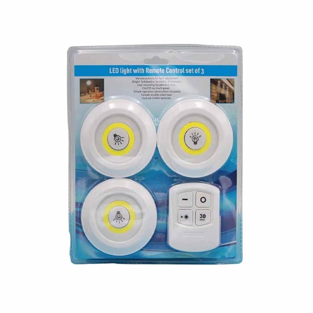 Светодиодный светильник под шкаф, работающий от батареек, с пультом дистанционного управления, сенсорным управлением, подсветка для шкафа, белый/теплый свет, беспроводной ночник