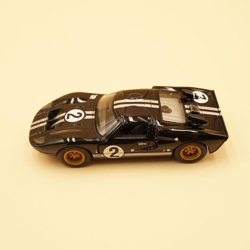BBAA3 1:32 1966 Ford GT40 Alloy Sports Car Model Diecast Metal Toy Track Racing Car Vehicles Model Simulation Collection Children Gift